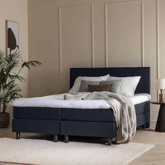 Dekbed Discounter Boxspring Julia Comfort - Navy - Dekbed-Discounter.nl