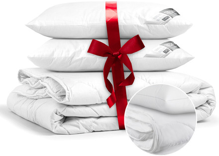 Dekbed Discounter Dekbed Beddengoed Pakket Silver Star - All Season - 140x200 Cm (Eenpersoons) - Dekbed Discounter - Dekbed-Discounter.nl - 140 x 200 cm