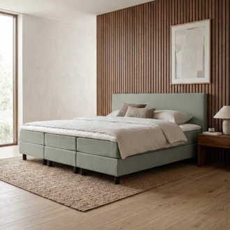 Dekbed Discounter Familiebed Comfort - Groen - Dekbed-Discounter.nl