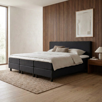 Dekbed Discounter Familiebed Comfort - Zwart - Dekbed-Discounter.nl