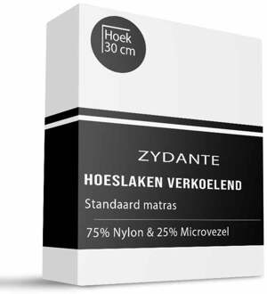Dekbed Discounter Hoeslaken Nylon - Wit - Dekbed-Discounter.nl - 140 x 200 cm