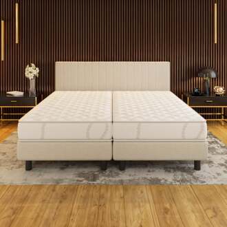 Dekbed Discounter Matras Hotel Deluxe - 160x210cm Met Pocketvering Kern - Van Dekbed Discounter - Comfort: Medium - Dekbed-Discounter.nl - 160 x 210 cm
