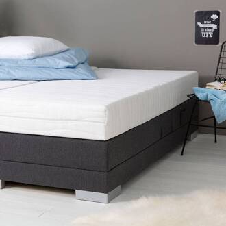 Dekbed Discounter Matras Oxford - 90x200cm Met Pocketvering & Koudschuim Kern - Van Dekbed Discounter - Comfort: Medium Stevig - Dekbed-Discounter.nl - 90 x 200