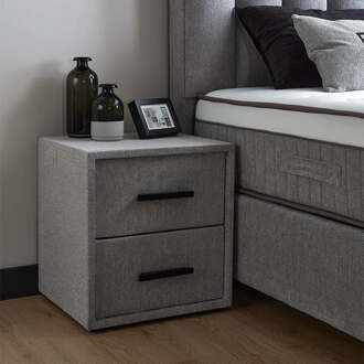 Dekbed Discounter Nachtkastje Riona - Dekbed-Discounter.nl Grijs