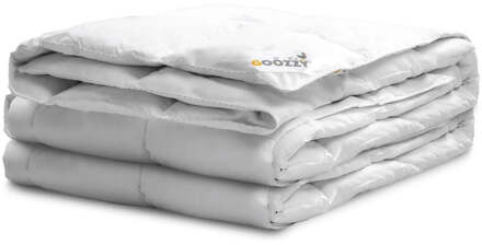 Dekbed Dons 4 Seizoenen - 4 Seizoenen & Zomer & Winter - 200x220 Cm (Tweepersoons) - Zydante Swisstech® Zomerdeel - Dekbed-Discounter.nl