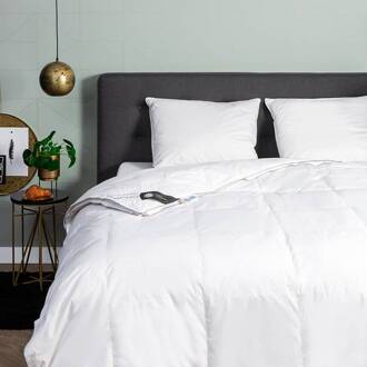 Dekbed Dons 60% Eendendons 4 Seizoenen - 4 Seizoenen & Zomer & Winter & Perfect Voor Koude Nachten - 200x220 Cm (Tweepersoons) - Presence 275 Gr - Dekbed-Discounter.nl