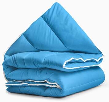 Dekbed en Overtrek in 1 - 200x200 - Tweepersoons - Blauw