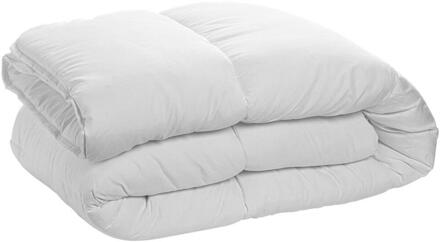 Dekbed Synthetisch - Middelwarm - 200x200 Cm - Polyester/Microvezel - Wit