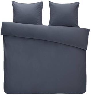 Dekbedovertrek Daan - 240x200/220 Cm - Katoen - Blauw