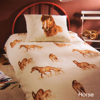 Dekbedovertrek horse