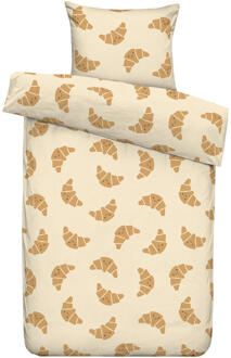 Dekbedovertrek Jur - 140x200/220 Cm - Katoen - Oranje