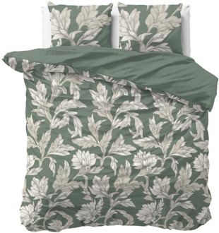 Dekbedovertrek Katoen - Florasty - Lits-Jumeaux (240x220 Cm) - Meerkleurig Katoen - - Sleeptime Pure - Dekbed-Discounter.nl