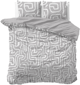 Dekbedovertrek Katoen - Keno - Eenpersoons (140x200 Cm) - Meerkleurig Katoen - - Sleeptime Pure - Dekbed-Discounter.nl - 140 x 200/220 cm