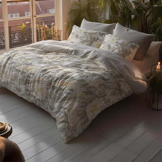 Dekbedovertrek Katoen-Satijn - Florance - Tweepersoons (200x200 Cm) - Meerkleurig Katoen-satijn Katoen - Bloemen - Presence - Dekbed-Discounter.nl - 200 x 200/220 cm