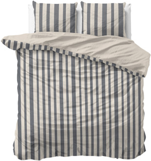 Dekbedovertrek Katoen - Vintage Line - Lits-Jumeaux (240x220 Cm) - Meerkleurig Katoen - - Sleeptime Pure - Dekbed-Discounter.nl