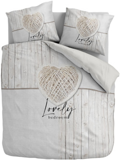 Dekbedovertrek Lovely Bedroom - Lits-Jumeaux (240x220 Cm) - Meerkleurig Microvezel - - Fresh And Co - Dekbed-Discounter.nl