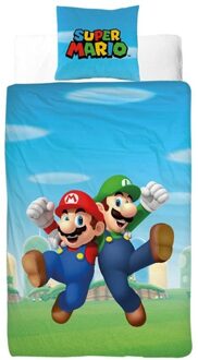 Dekbedovertrek Mario & Luigi Multicolor