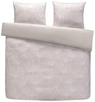 Dekbedovertrek Naomi Paardenbloem - Beige - 240x220/250 Cm - Katoen Satijn - Crème