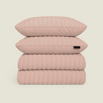 Dekbedovertrek Rabbit Bubble - Oud Roze - Tweepersoons (200x200 Cm) - - - Zydante - Dekbed-Discounter.nl - 200 x 200/220 cm