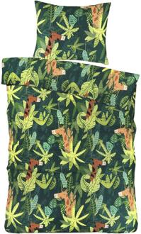 Dekbedovertrek Sem - 140x200 Cm - Polyester - Groen