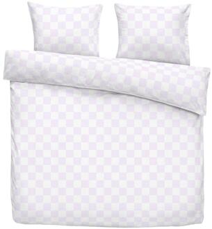 Dekbedovertrek Stella - 240x200/220 Cm - Katoen - Roze