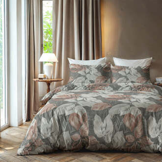 Dekbedovertrek Terracan - Eenpersoons (140x200 Cm) - Microvezel - Natuur - Zydante - Dekbed-Discounter.nl - 140 x 200/220 cm