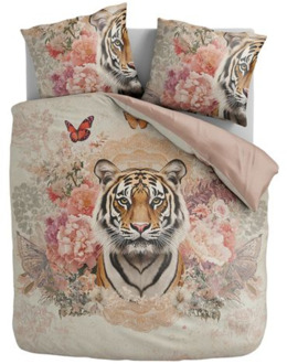 Dekbedovertrek - Tigress - Lits-Jumeaux (240x220 Cm) - Meerkleurig Microvezel - - Zydante - Dekbed-Discounter.nl