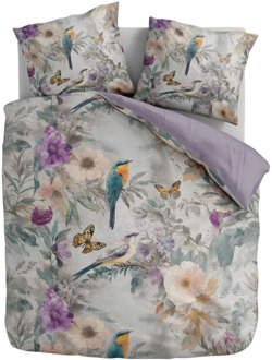 Dekbedovertrek Tropic Fade - Tweepersoons (200x200 Cm) - Meerkleurig Microvezel - - Fresh And Co - Dekbed-Discounter.nl - 200 x 200/220 cm