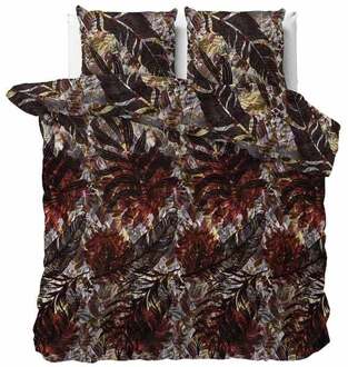 Dekbedovertrek Velvet Ivory - Lits-Jumeaux (240x220 Cm) - Meerkleurig Microvezel - Natuur & Bloemen - Manilla - Dekbed-Discounter.nl - 240 x 200/220 cm