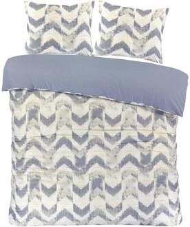 Dekbedovertrek Viggo - 200x220 Cm - Polyester - Blauw