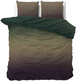 Dekbedovertrek - Warm Knits - Lits-Jumeaux (240x220 Cm) - Wit Microvezel - - Sleeptime Classy - Dekbed-Discounter.nl