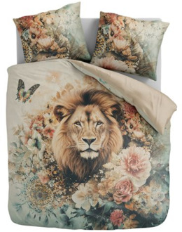 Dekbedovertrek - Wildflower King - Eenpersoons (140x200 Cm) - Meerkleurig Microvezel - - Zydante - Dekbed-Discounter.nl - 140 x 200/220 cm