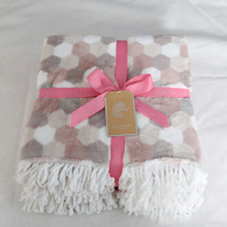 Deken Fleece Deken Sofa/Bed/Vliegtuig Reizen Plaids Beddengoed Set