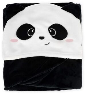 deken met capuchon - panda