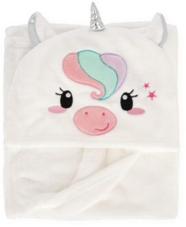 deken met capuchon - unicorn
