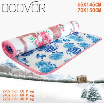 Deken Pluche Dubbele Verwarmde Deken Veiligheid Elektrische Deken Dikker Enkele Elektrische Mat Lichaam Warmer Heater Voor Winter Produ 65x145cm