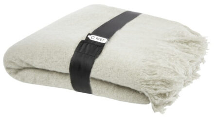 Deken van imitatiemohair - maat One size Grijs