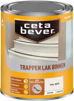 Dekkende Trappenlak - Ral 9010 - 750 ml