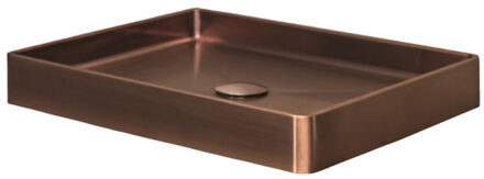 Dekker Opzetwastafel Lanesto Vanity 52x41x7 cm RVS Copper Dekker