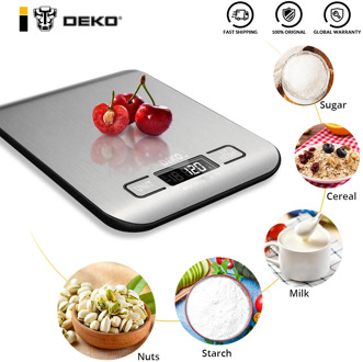 DEKO Portable Electronic Digital Kitchen Scale Weigh Jewelry High Precision LED Display Household Weight Balance Measuring Tools