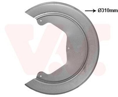 Dekplaat, remschijf 2815374