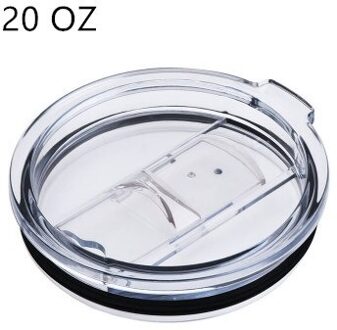 Deksel Afdichting Clear Fles 20/30 Oz Tumbler Cup Multicolor Mokken Fit Vacuüm Deksel Tumbler Cup Cover Outdoor Lekvrij Fles Cover 20 OZ