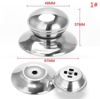 Deksel Voor Kookgerei Pot Steelpan Ketel Deksel Pannen Steelpan Ketel Deksel Vervanging Knoppen Cover Holding Handgrepen Pan Deel licht grijs