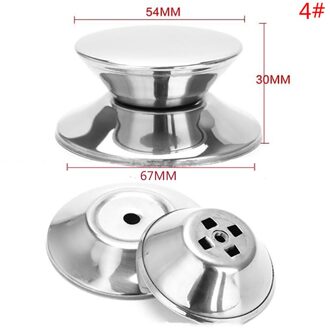 Deksel Voor Kookgerei Pot Steelpan Ketel Deksel Pannen Steelpan Ketel Deksel Vervanging Knoppen Cover Holding Handgrepen Pan Deel