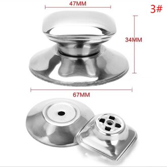 Deksel Voor Kookgerei Pot Steelpan Ketel Deksel Pannen Steelpan Ketel Deksel Vervanging Knoppen Cover Holding Handgrepen Pan Deel