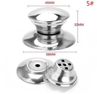 Deksel Voor Kookgerei Pot Steelpan Ketel Deksel Pannen Steelpan Ketel Deksel Vervanging Knoppen Cover Holding Handgrepen Pan Deel