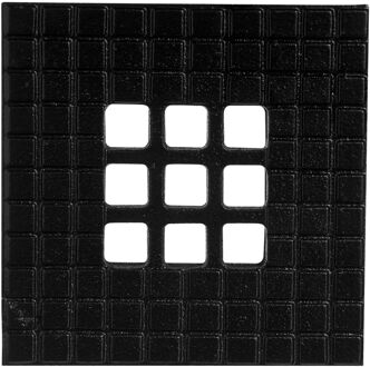Deksel voor vloerput G 20 x 20 - Gietijzer - Vierkant 20 x 20 cm