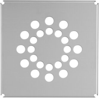 Deksel voor vloerput RVS 20 x 20 - RVS - Vierkant 20 x 20 cm
