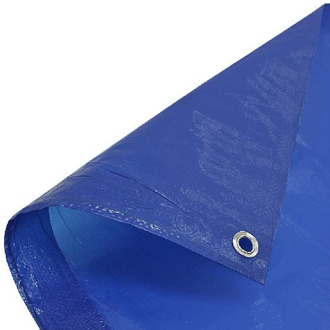 DEKZEIL 6X8 M BLAUW - 100 GRAM - 34350608