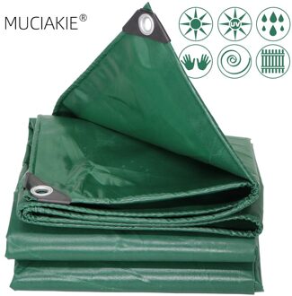 Dekzeil Tent Dekzeilen Zonnezeilen Heavy Duty Met Oogjes Pvc Coating Tarp Vel Regendicht Doek Zonnebrandcrème Slijtvaste Cover 1.9x1.9M